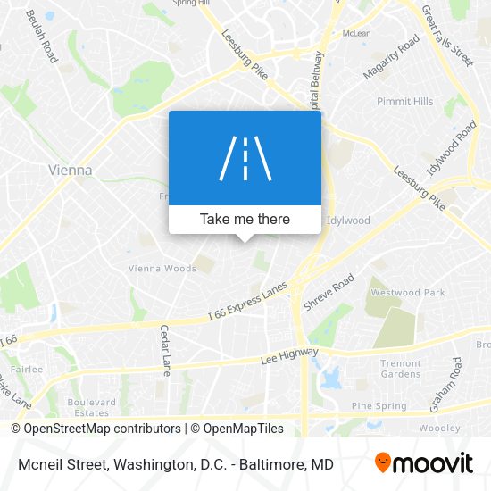 Mcneil Street map