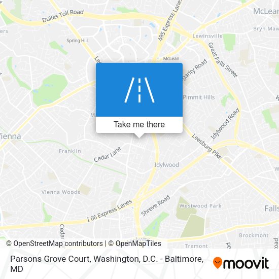 Parsons Grove Court map