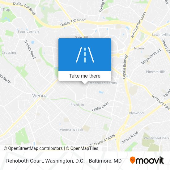 Rehoboth Court map