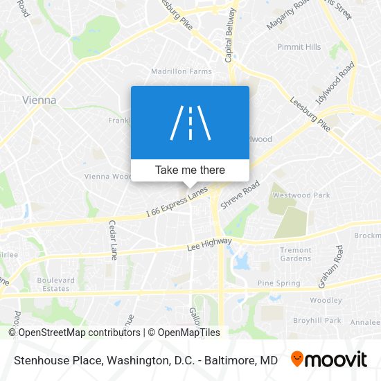 Stenhouse Place map