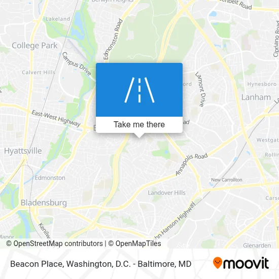 Beacon Place map