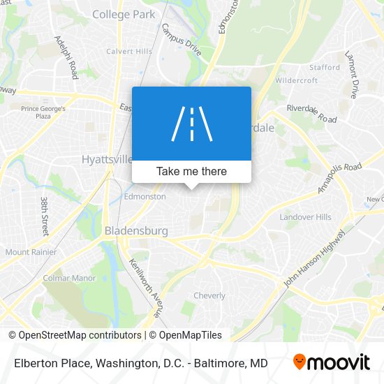 Mapa de Elberton Place