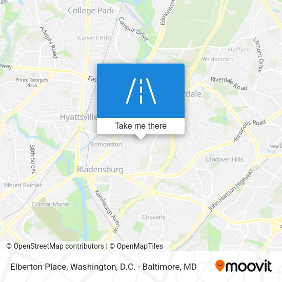 Mapa de Elberton Place