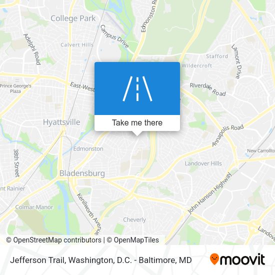 Jefferson Trail map