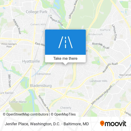 Jenifer Place map