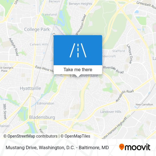 Mapa de Mustang Drive