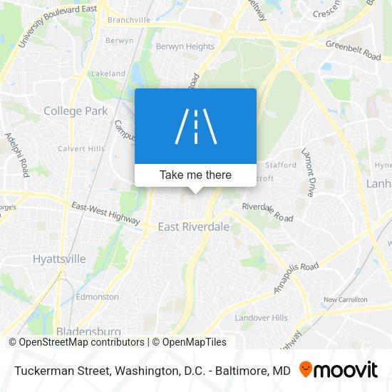 Mapa de Tuckerman Street