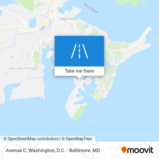 Avenue C map