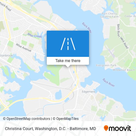 Mapa de Christina Court