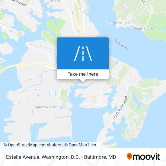 Estelle Avenue map