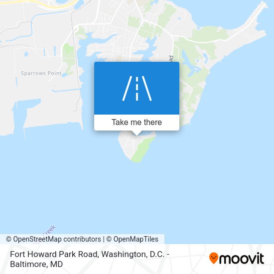 Mapa de Fort Howard Park Road