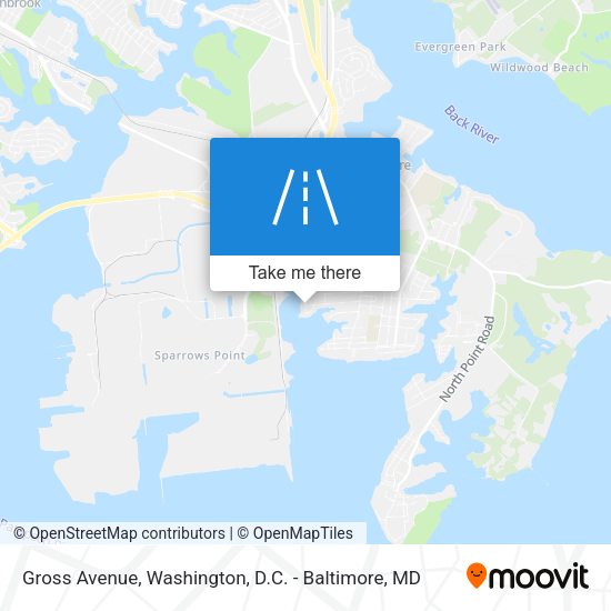 Gross Avenue map