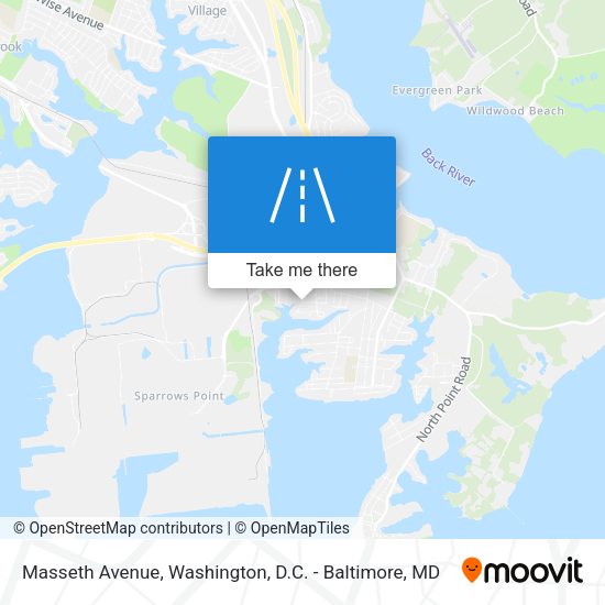 Mapa de Masseth Avenue
