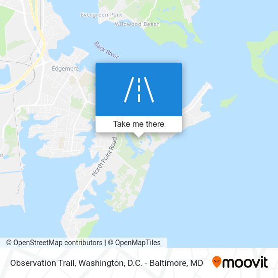 Observation Trail map