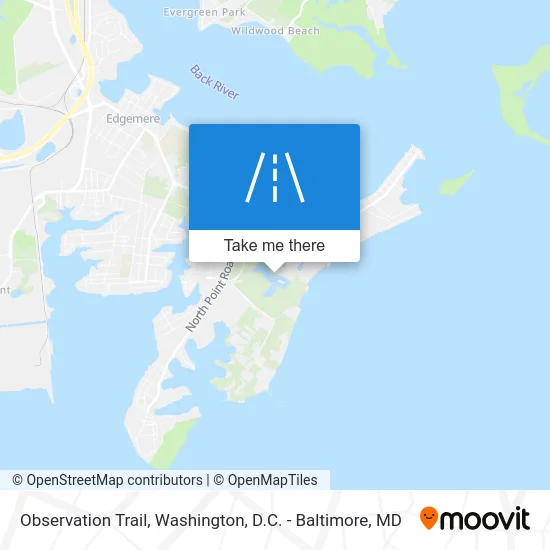 Observation Trail map