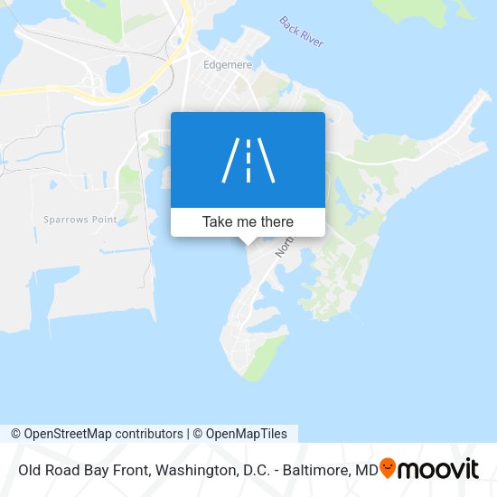 Mapa de Old Road Bay Front