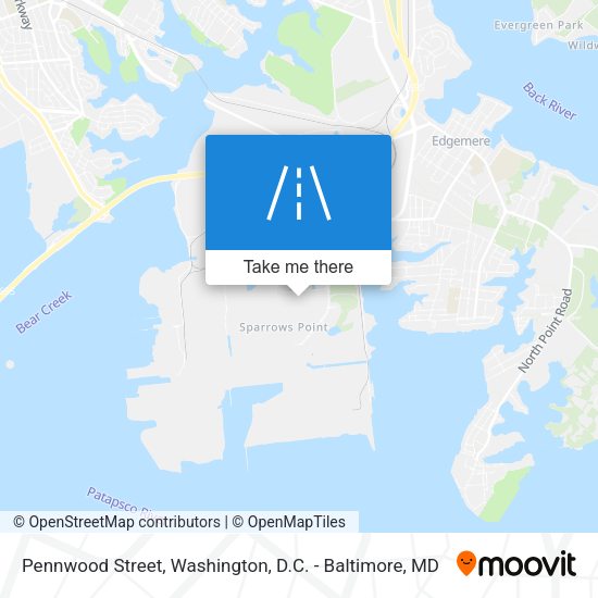 Mapa de Pennwood Street