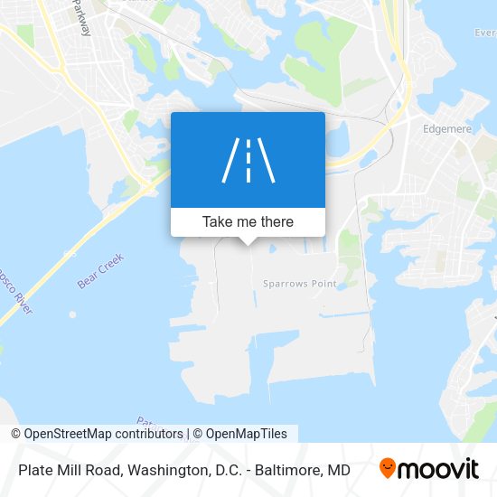 Mapa de Plate Mill Road