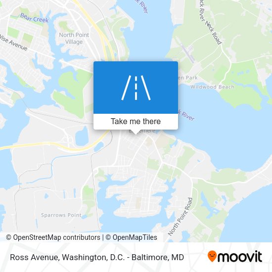 Ross Avenue map