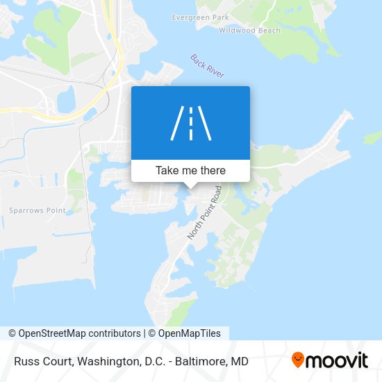 Russ Court map