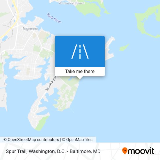 Spur Trail map