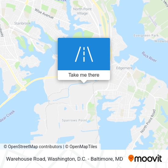 Warehouse Road map