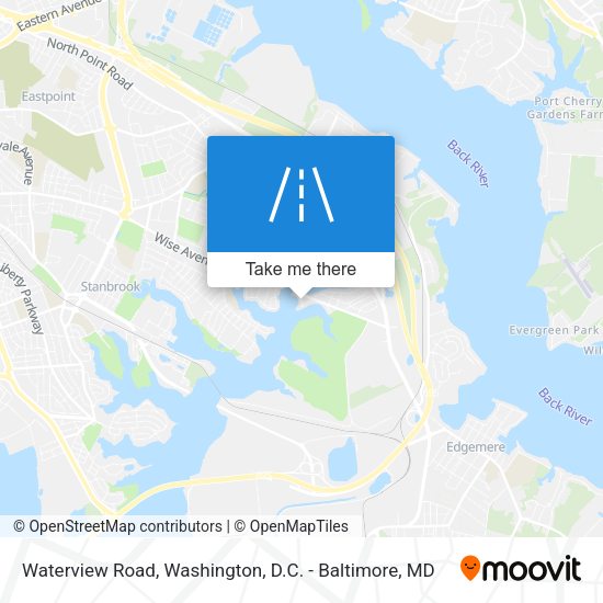 Waterview Road map