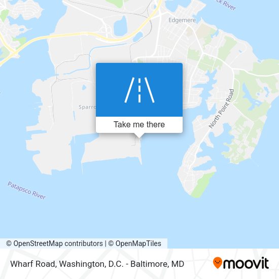 Wharf Road map