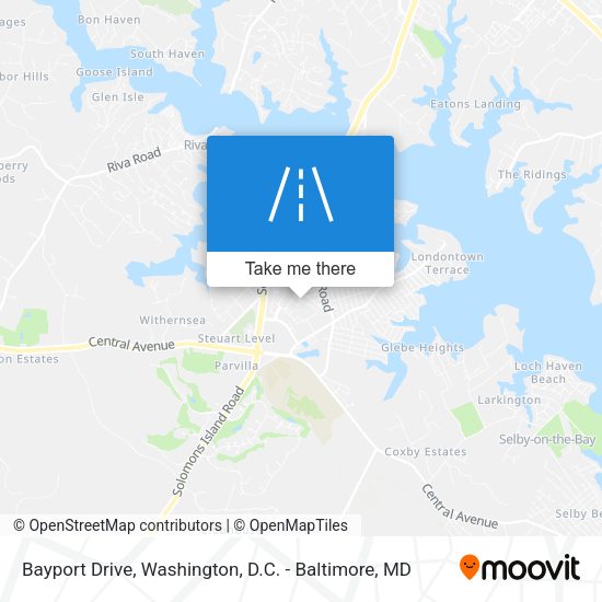 Bayport Drive map