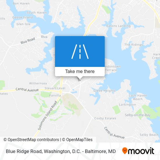 Mapa de Blue Ridge Road
