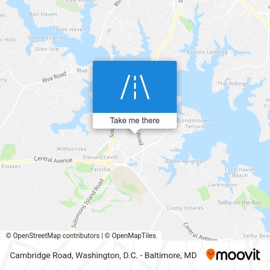 Cambridge Road map