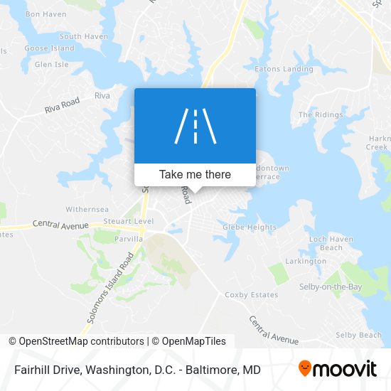 Fairhill Drive map
