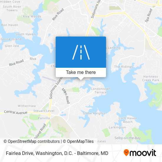 Mapa de Fairlea Drive