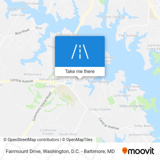 Mapa de Fairmount Drive