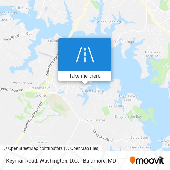 Keymar Road map