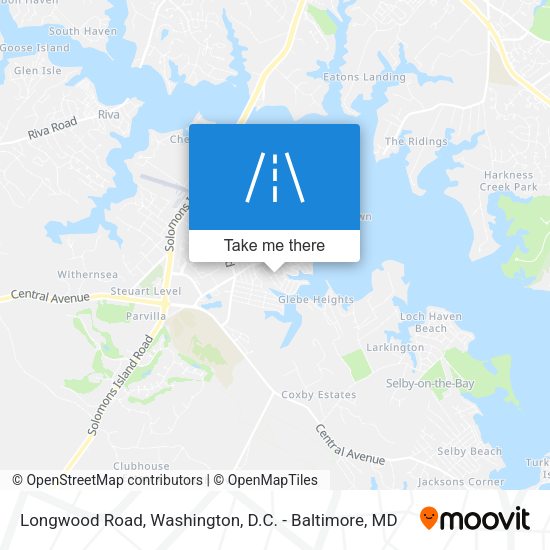 Longwood Road map
