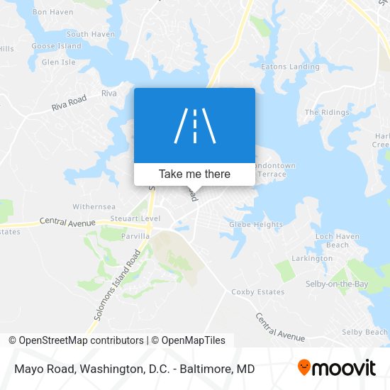 Mapa de Mayo Road