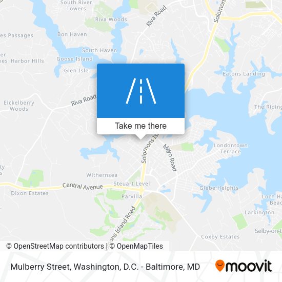 Mapa de Mulberry Street