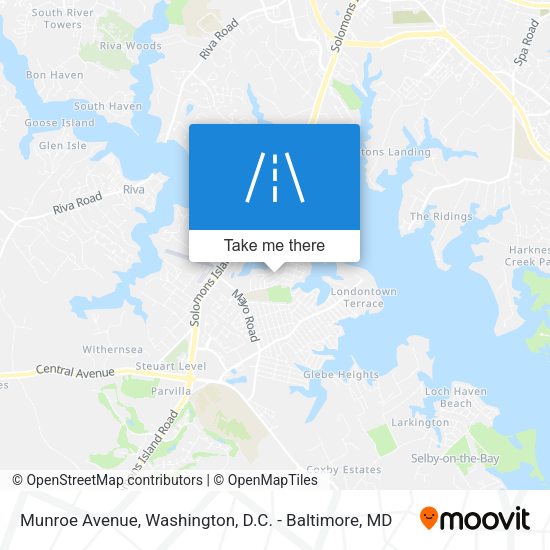 Munroe Avenue map