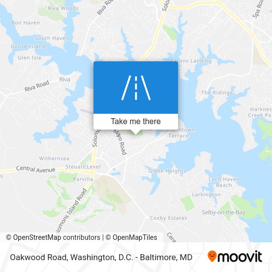 Oakwood Road map