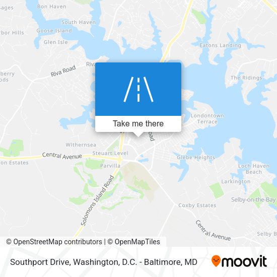 Southport Drive map