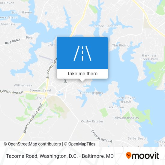 Mapa de Tacoma Road
