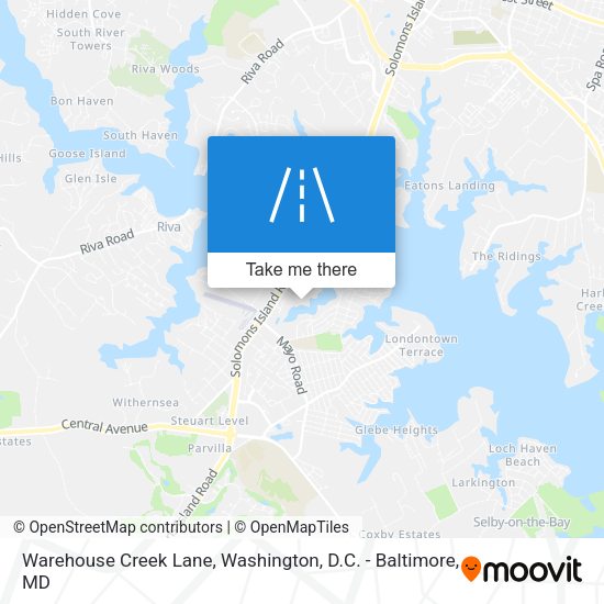 Mapa de Warehouse Creek Lane