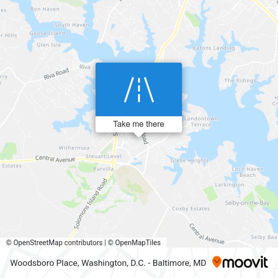 Woodsboro Place map