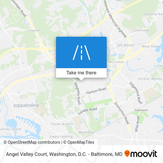 Mapa de Angel Valley Court
