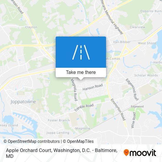 Mapa de Apple Orchard Court