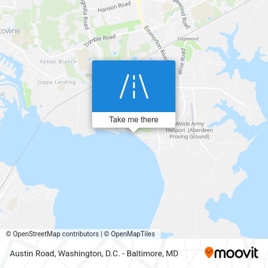 Mapa de Austin Road
