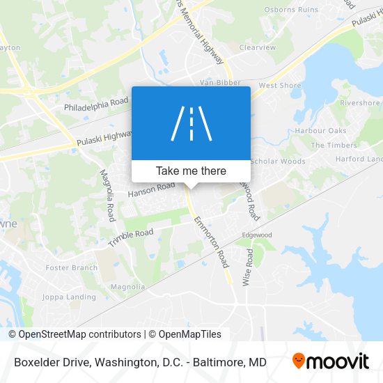 Mapa de Boxelder Drive