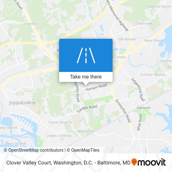 Mapa de Clover Valley Court