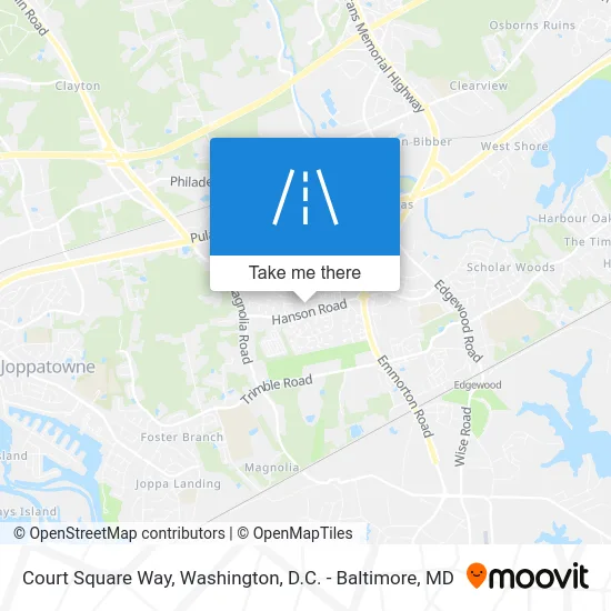 Court Square Way map